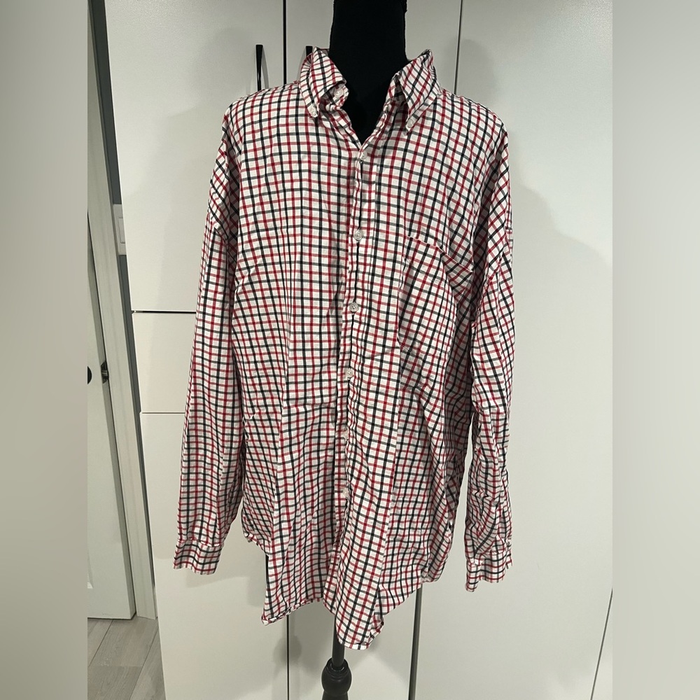 Sun‎ River Clothing Co. button up long sleeve shirt . Size XXL